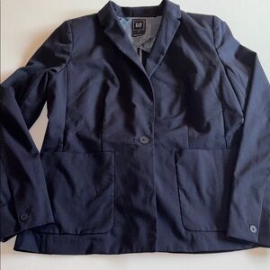 GAP Midnight Blue Tailored Blazer